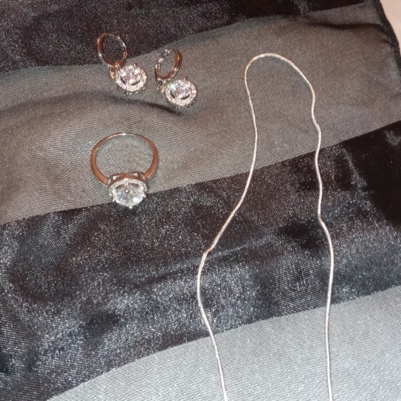 New 5Pc Sterling Silver Jewelry Set - Picture 4 of 4